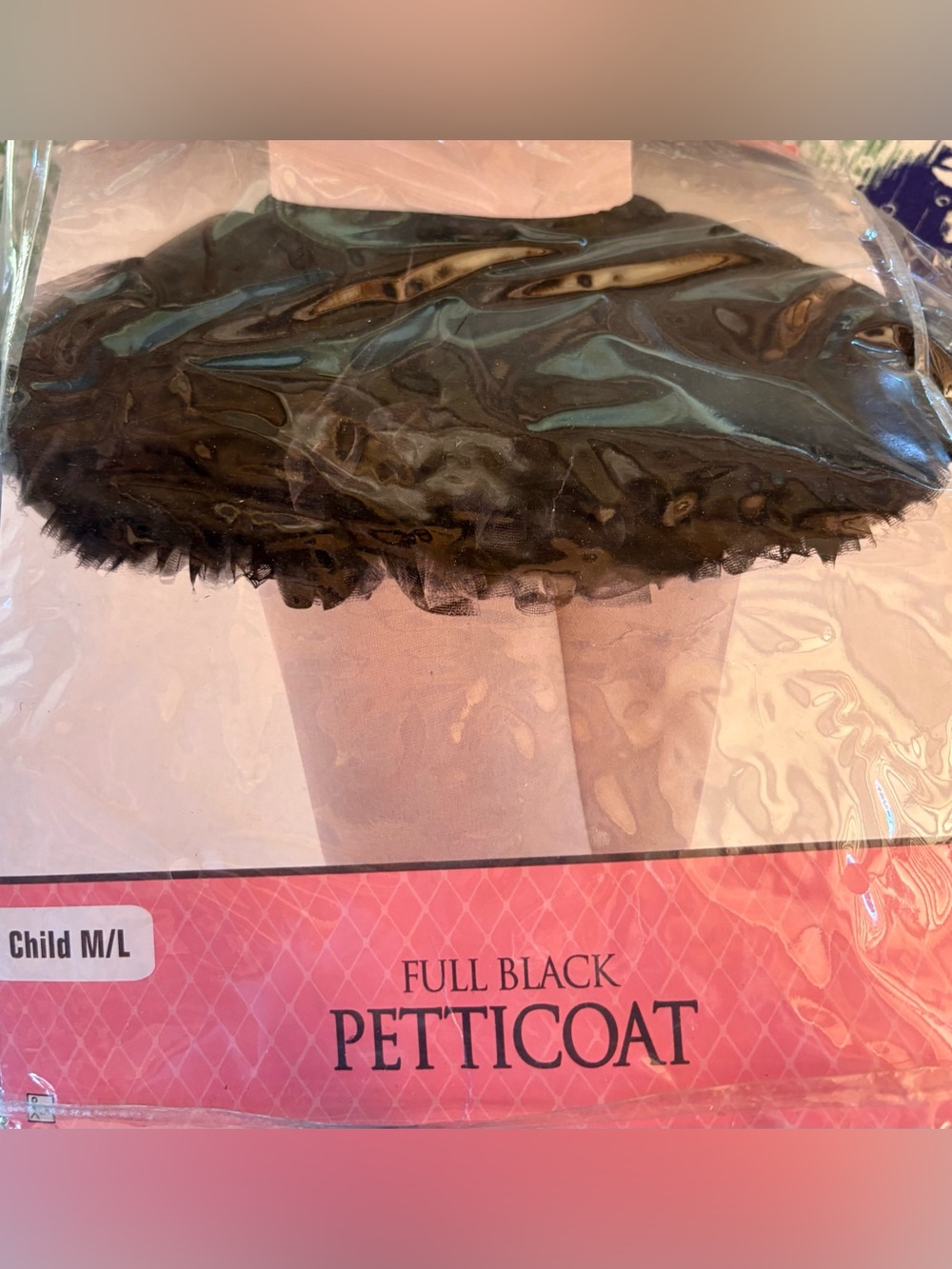 Target Kids Black Petticoat